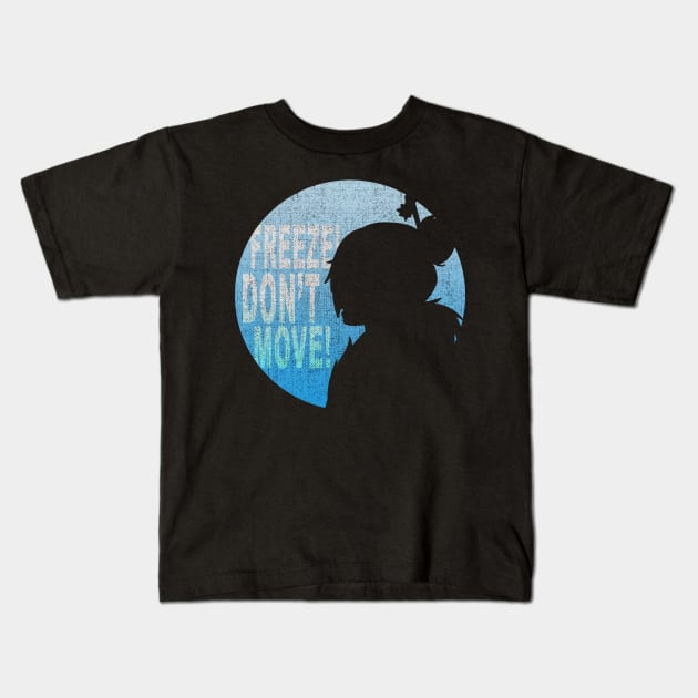 Overwatch Mei Silhouette Kids T-Shirt by ChasingBlue
